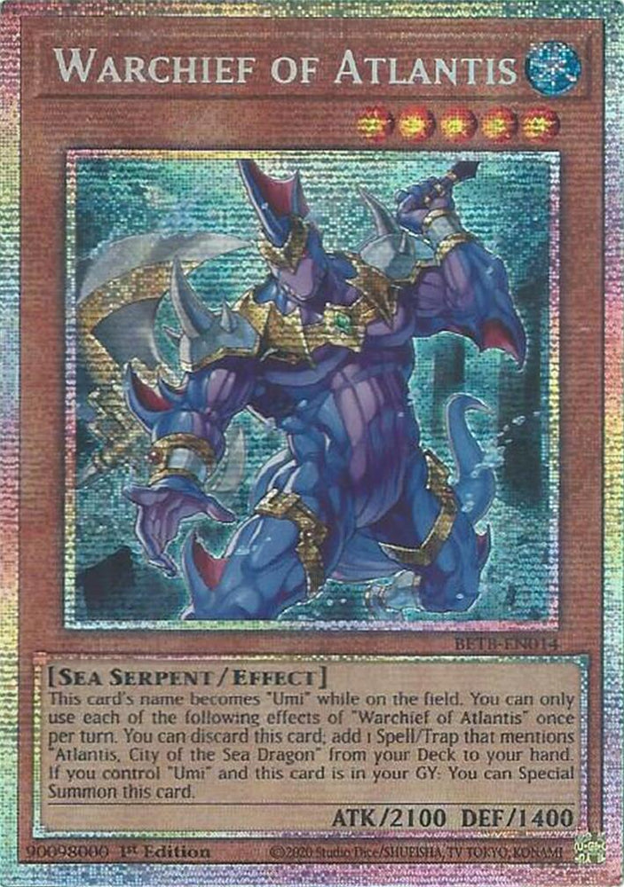 Warchief of Atlantis (Starlight Rare) [BETB-EN014] Starlight Rare Yu-Gi-Oh!