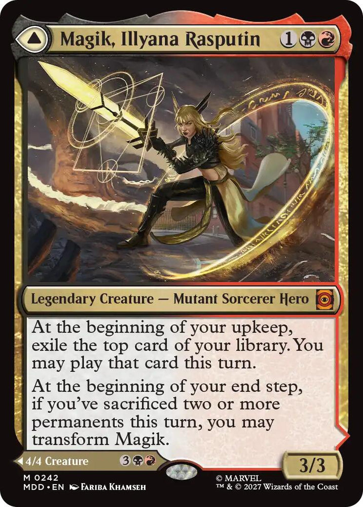 Magik, Ilyana Rasputin [Marvel: Darkhold Destiny] Magic: The Gathering