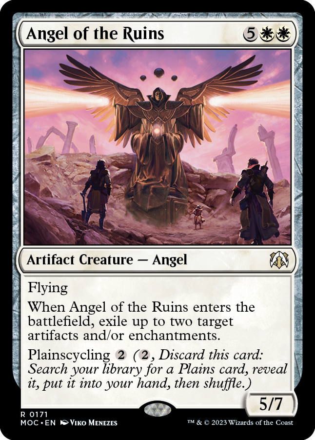 Angel of the Ruins [March of the Machine Commander] Magic: The Gathering