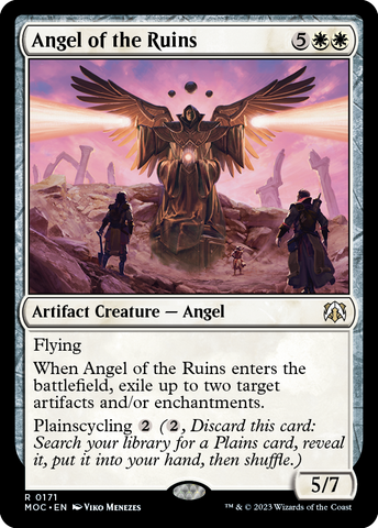 Angel of the Ruins [March of the Machine Commander] Magic: The Gathering