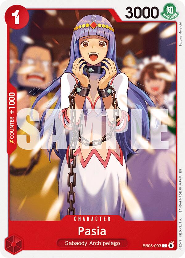Pasia [Extra Booster: One Piece Heroines Edition Vol. 2] Bandai