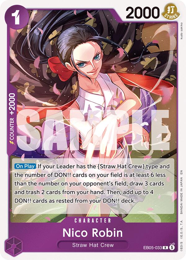 Nico Robin [Extra Booster: One Piece Heroines Edition Vol. 2] Bandai