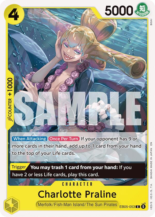 Charlotte Praline [Extra Booster: One Piece Heroines Edition Vol. 2] Bandai