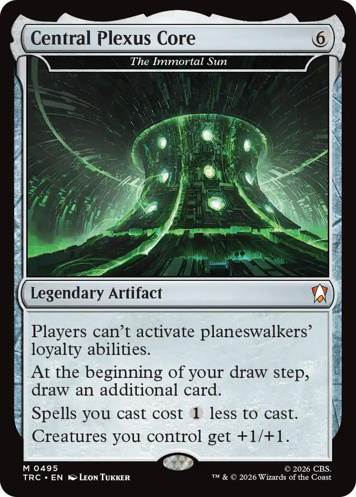 Central Plexus Core [Star Trek Commander] Magic: The Gathering