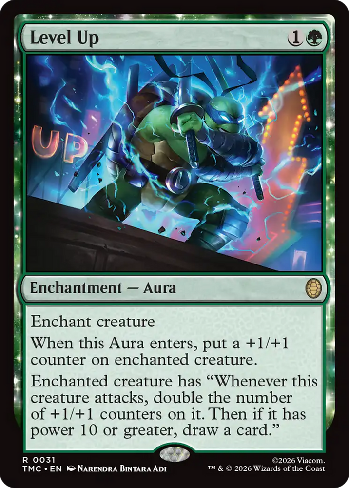 Level Up [Teenage Mutant Ninja Turtles Commander] Magic: The Gathering