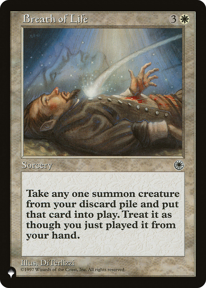 Breath of Life [The List] Magic: The Gathering