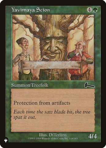 Yavimaya Scion [The List] Magic: The Gathering