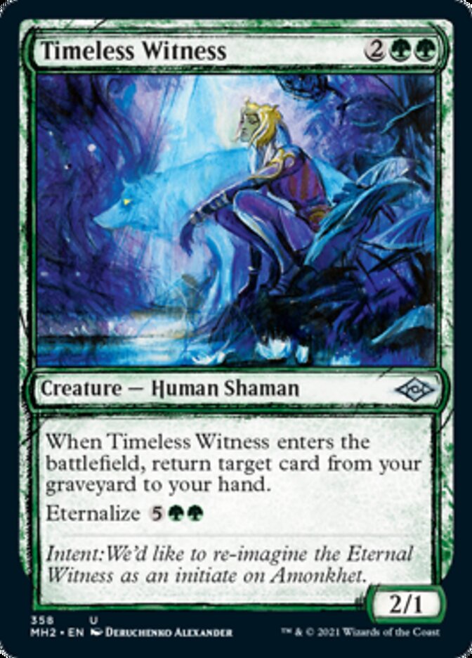Timeless Witness (Sketch) [Modern Horizons 2] Magic: The Gathering
