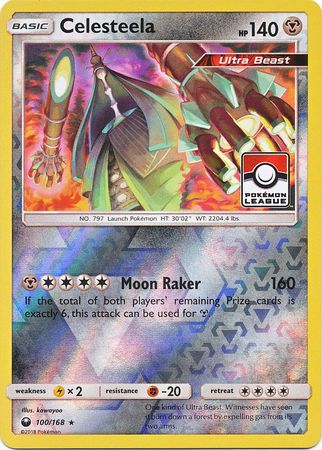 Celesteela (100/168) (League Promo) [Sun & Moon: Celestial Storm] Pokémon