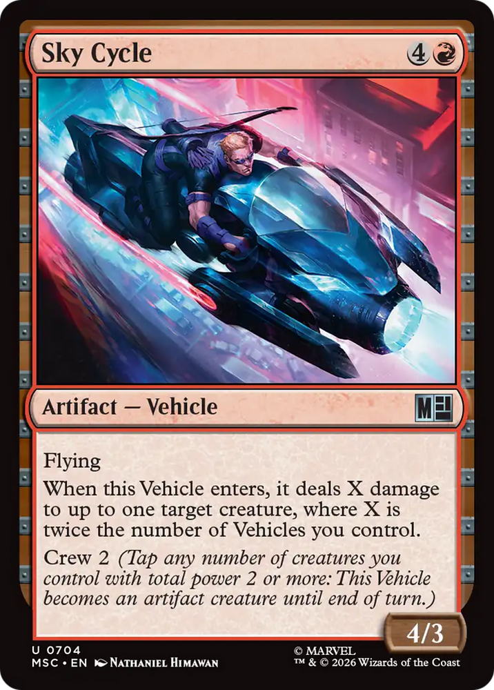 Sky Cycle [Marvel Super Heroes Commander] Magic: The Gathering