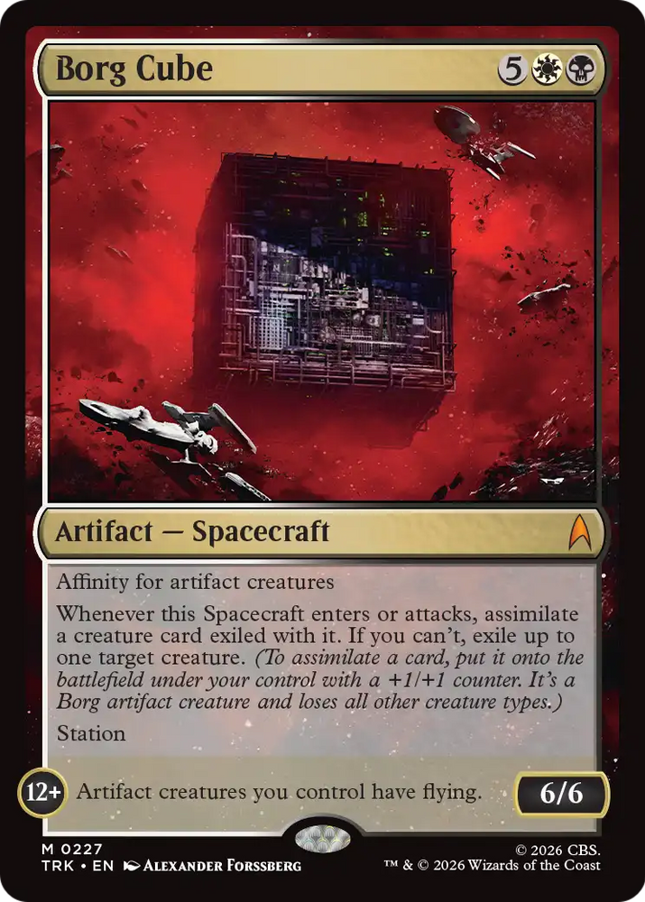 Borg Cube [Star Trek] Magic: The Gathering