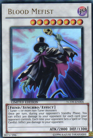 Blood Mefist [YCSW-EN004] Ultra Rare Yu-Gi-Oh!