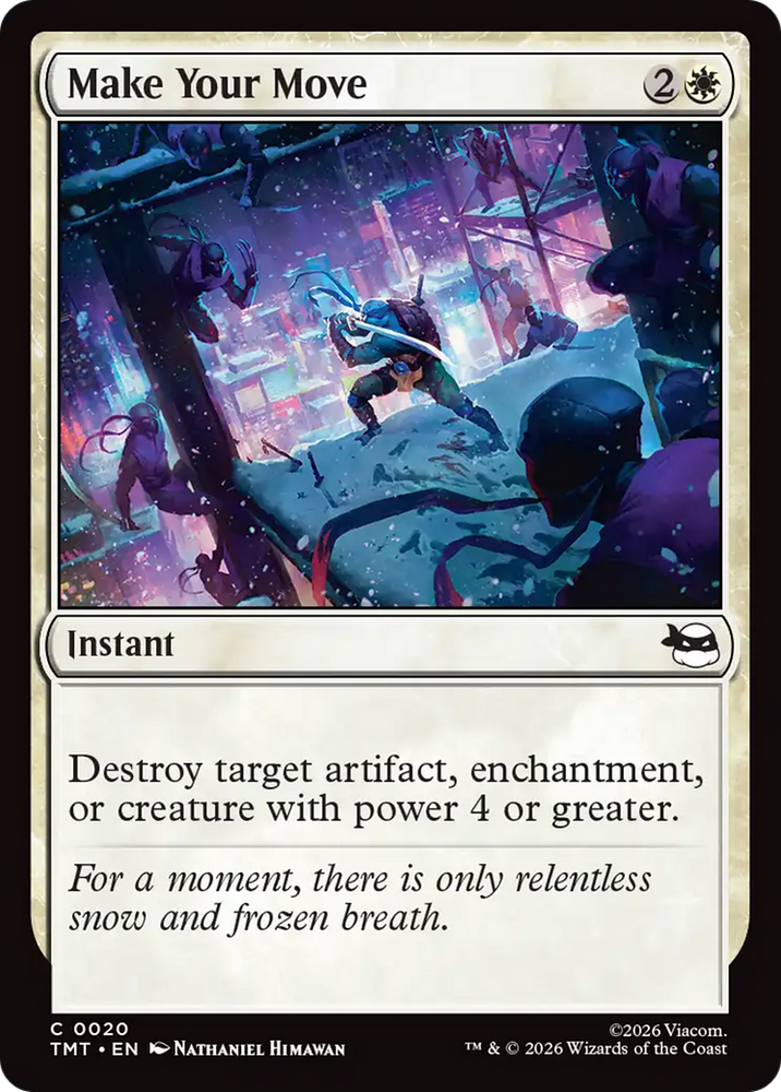 Make Your Move [Teenage Mutant Ninja Turtles] Magic: The Gathering
