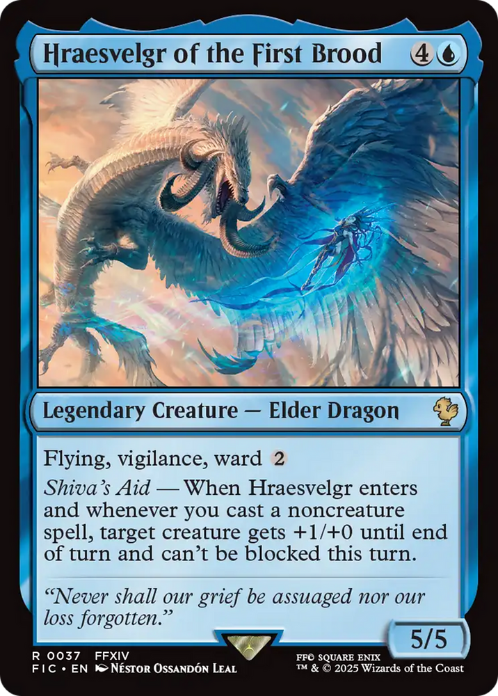 Hraesvelgr of the First Brood [FINAL FANTASY Commander] Magic: The Gathering