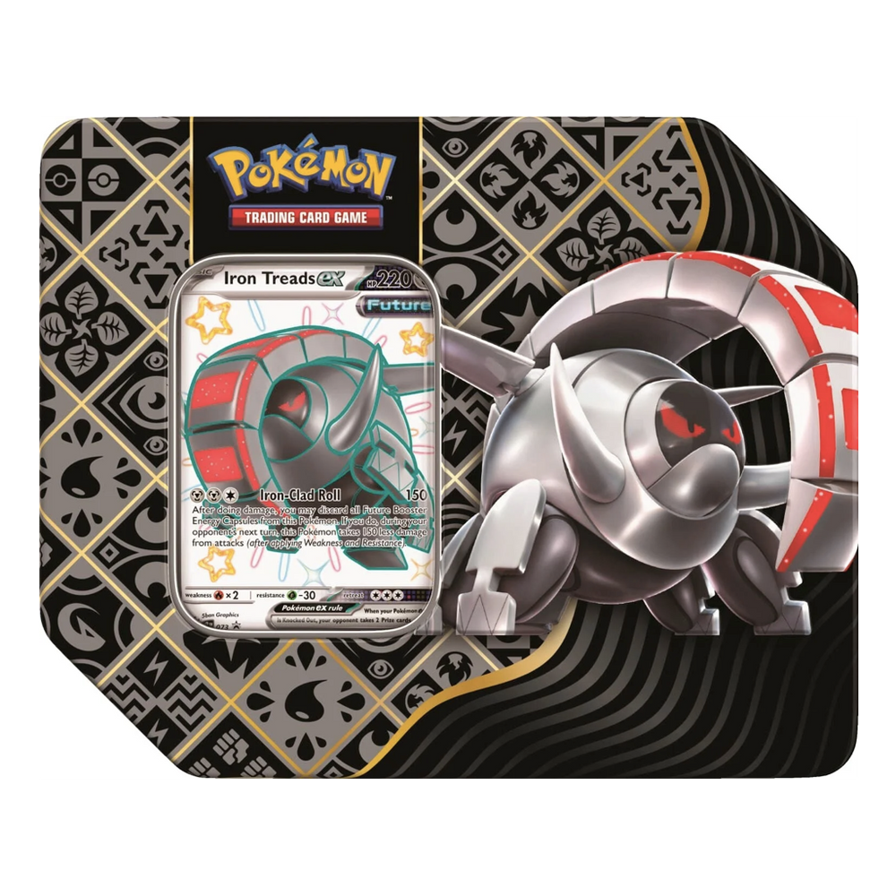 Scarlet & Violet: Paldean Fates - Tin (Iron Treads ex) Pokémon