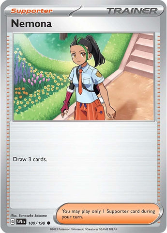 Nemona (180/198) [Scarlet & Violet: Base Set] Pokémon