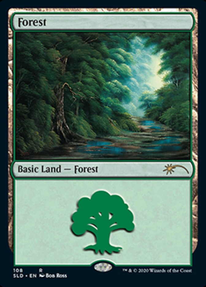 Forest (108) [Secret Lair Drop Series] Magic: The Gathering