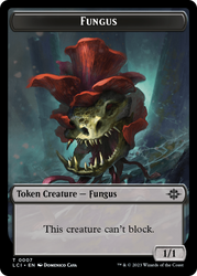 Map // Fungus Double-Sided Token [The Lost Caverns of Ixalan Tokens] Magic: The Gathering