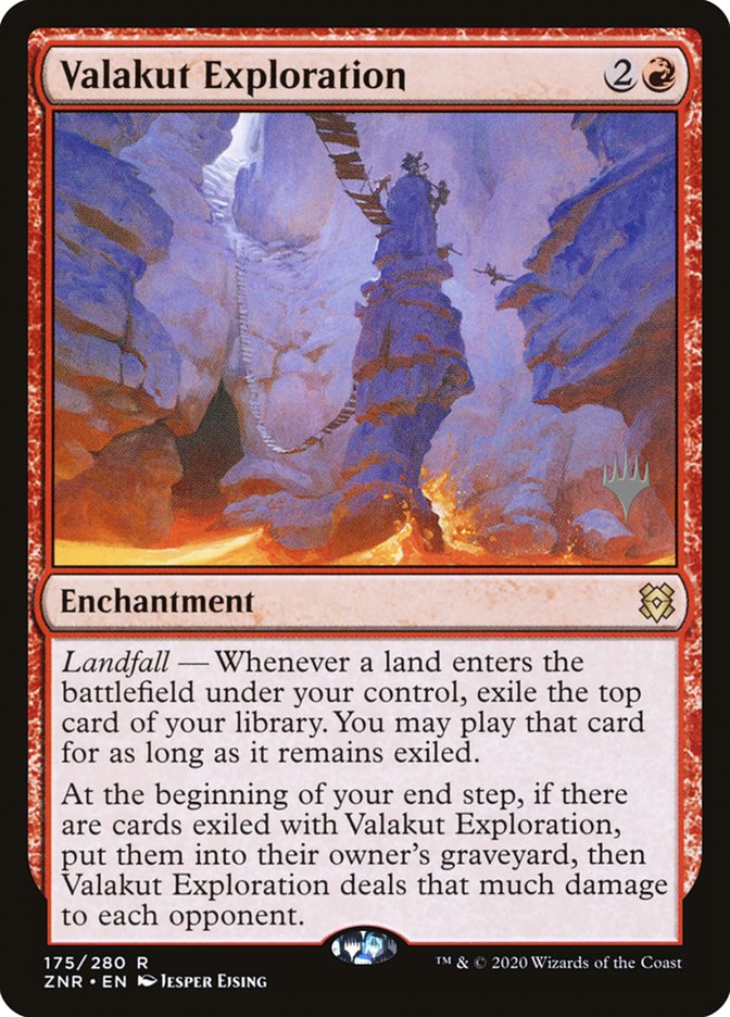 Valakut Exploration (Promo Pack) [Zendikar Rising Promos] Magic: The Gathering