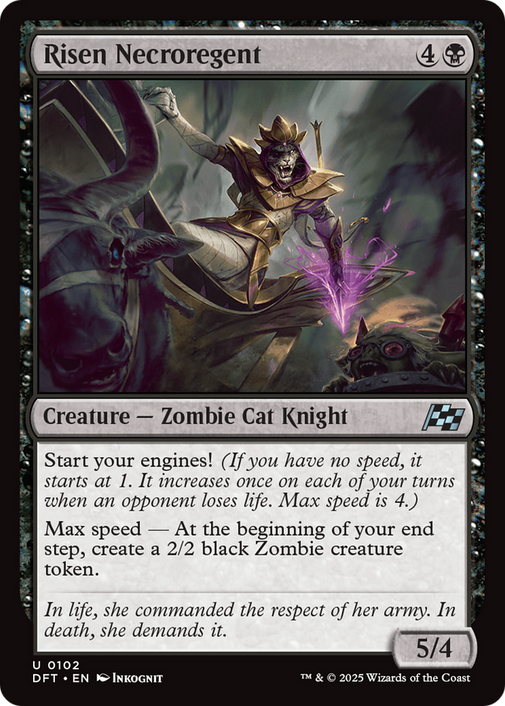 Risen Necroregent [Aetherdrift] Magic: The Gathering