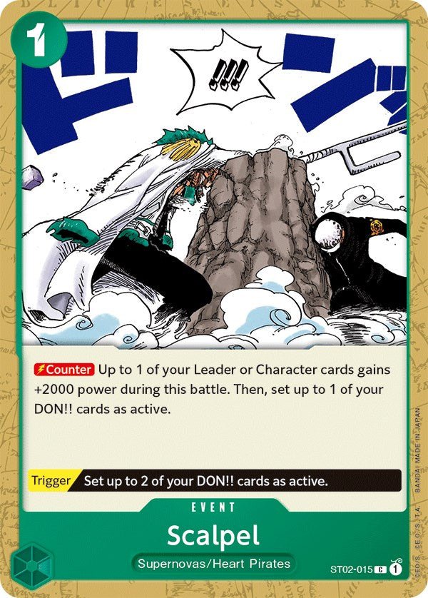 Scalpel [Starter Deck: Worst Generation] Bandai
