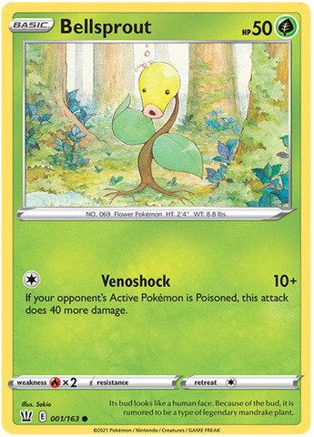 Bellsprout (001/163) [Sword & Shield: Battle Styles] Pokémon