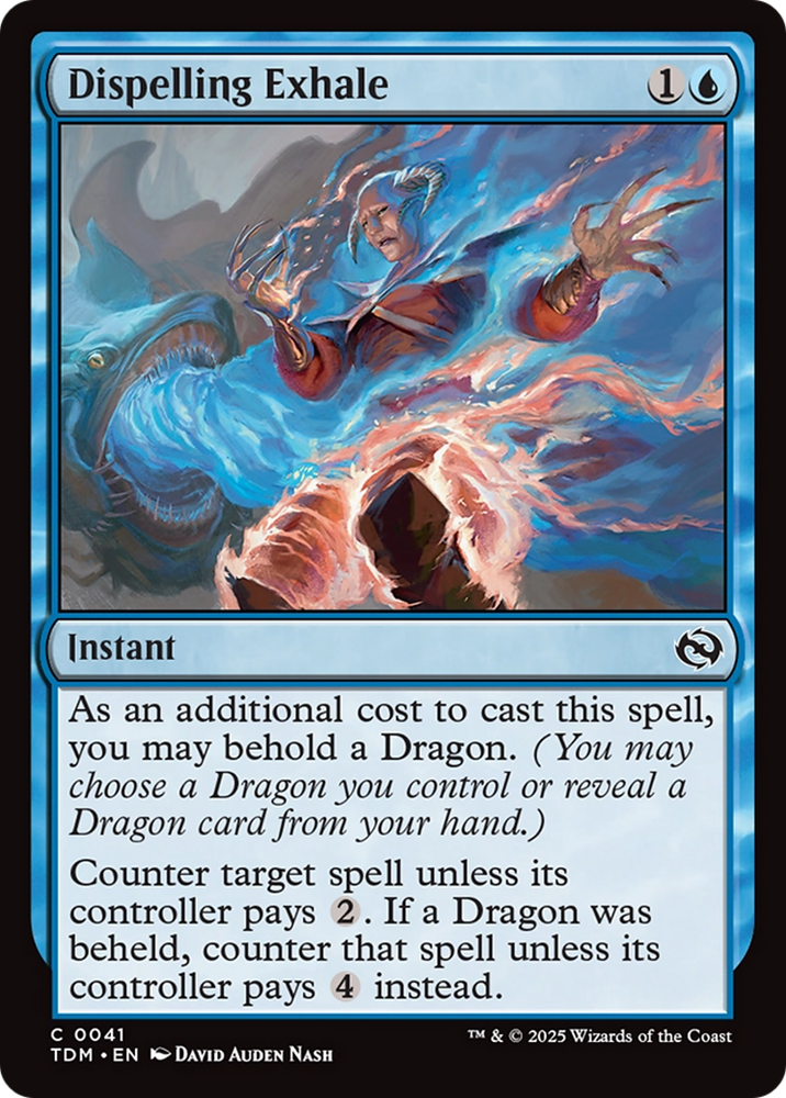 Dispelling Exhale [Tarkir: Dragonstorm] Magic: The Gathering