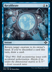 Recalibrate [Modern Horizons 2] Magic: The Gathering