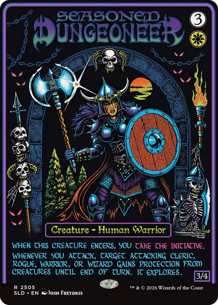 Seasoned Dungeoneer [Secret Lair Drop Series] Magic: The Gathering