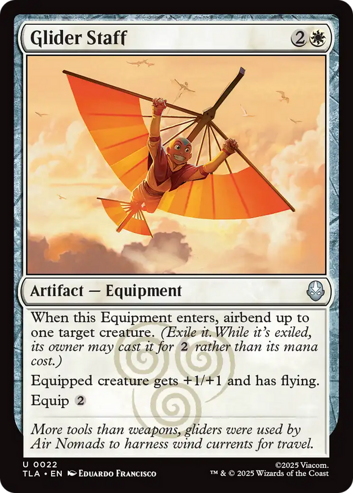 Glider Staff [Avatar: The Last Airbender] Magic: The Gathering