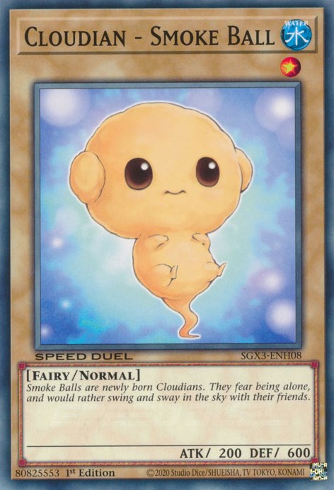 Cloudian - Smoke Ball [SGX3-ENH08] Common Yu-Gi-Oh!