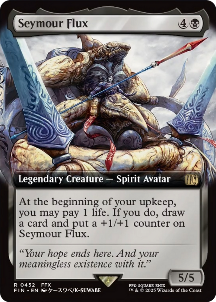 Seymour Flux (Extended Art) [FINAL FANTASY] Magic: The Gathering