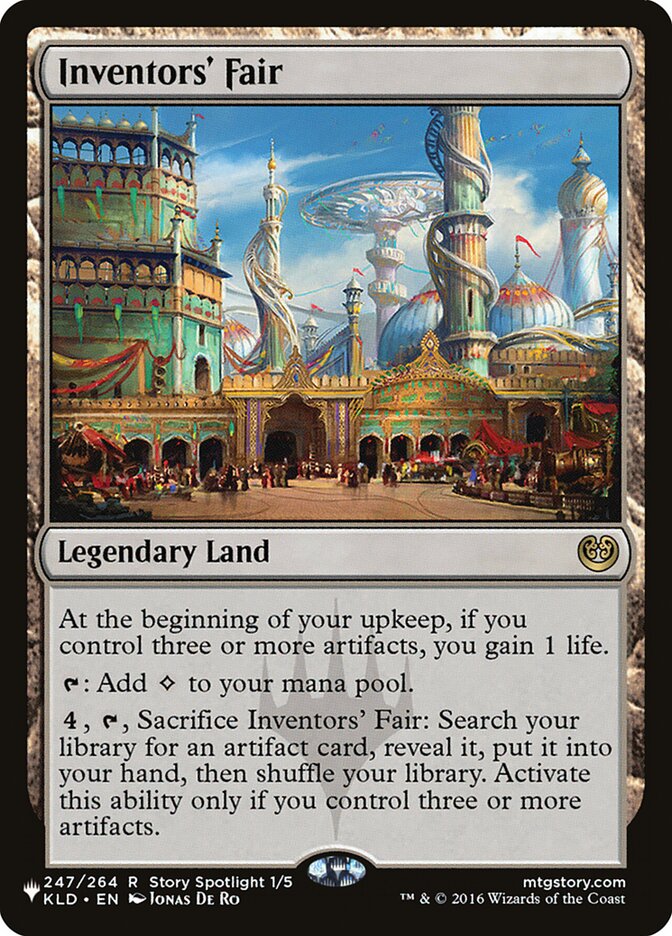 Inventors' Fair [Secret Lair: Heads I Win, Tails You Lose] Magic: The Gathering