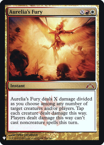 Aurelia's Fury [Mystery Booster] Magic: The Gathering