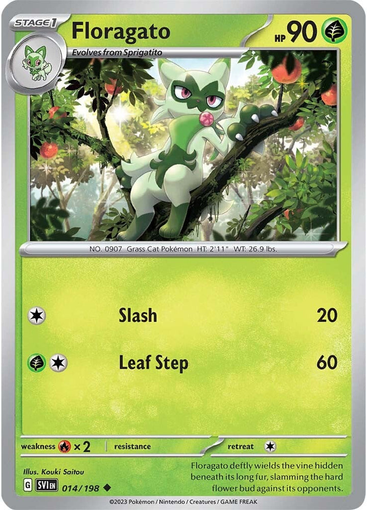 Floragato (014/198) [Scarlet & Violet: Base Set] Pokémon