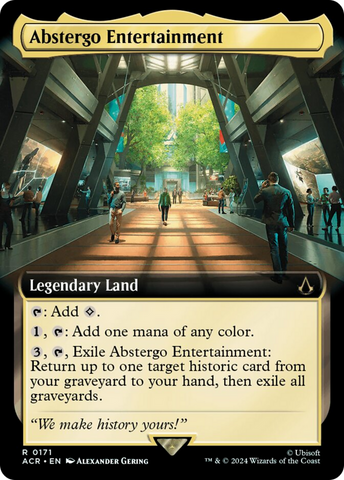 Abstergo Entertainment (Extended Art) [Assassin's Creed] Magic: The Gathering
