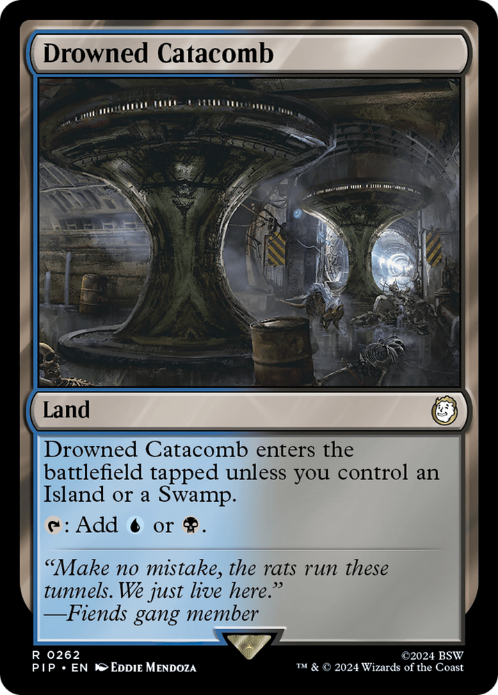 Drowned Catacomb [Fallout] Magic: The Gathering