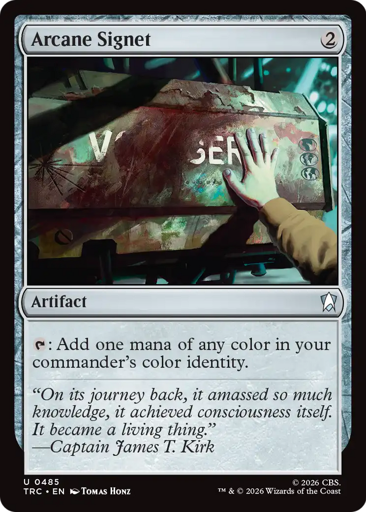 Arcane Signet [Star Trek Commander] Magic: The Gathering