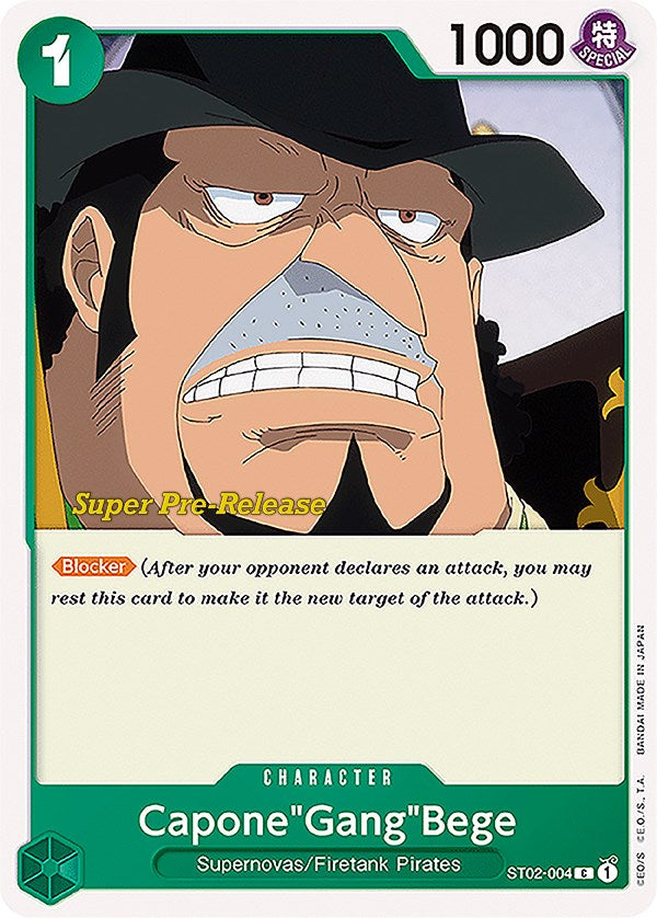 Capone"Gang"Bege [Super Pre-Release Starter Deck: Worst Generation] Bandai