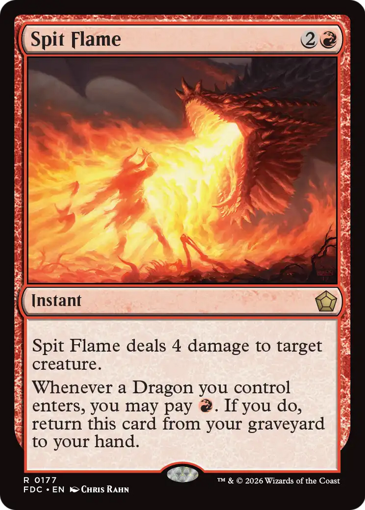 Spit Flame [Foundations Commander] Magic: The Gathering