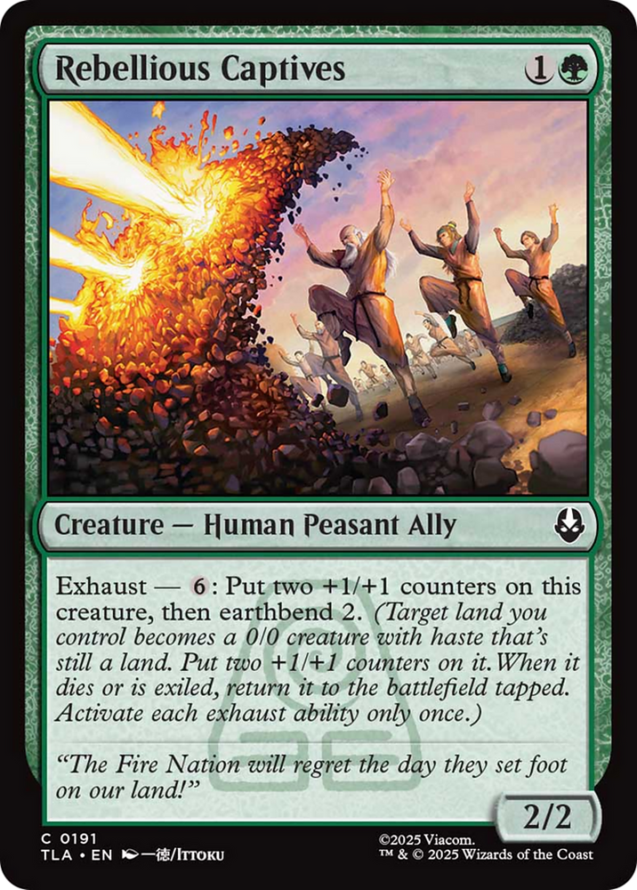 Rebellious Captives [Avatar: The Last Airbender] Magic: The Gathering