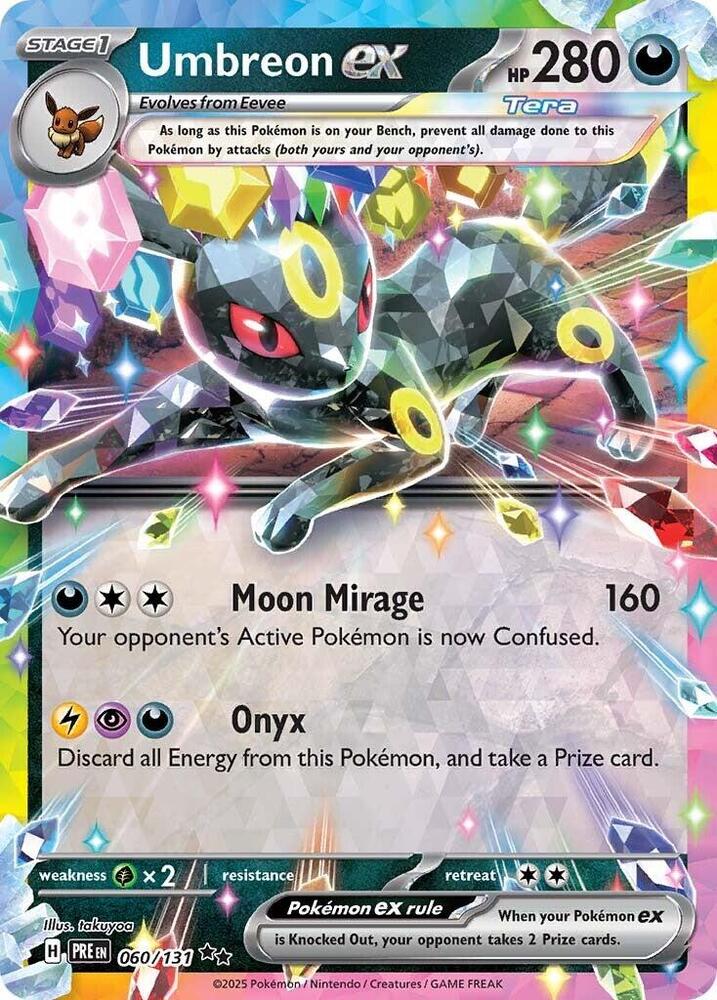 Umbreon ex (060/131) [Scarlet & Violet: Prismatic Evolutions] Pokémon