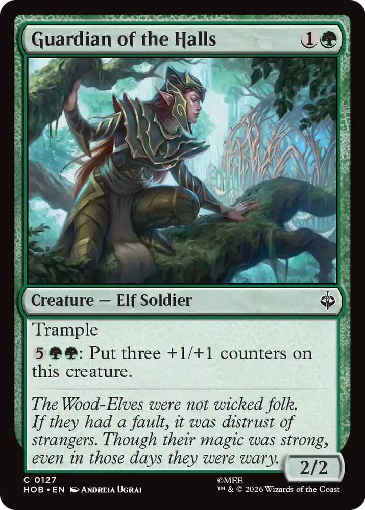 Guardian of the Halls [The Hobbit] Magic: The Gathering