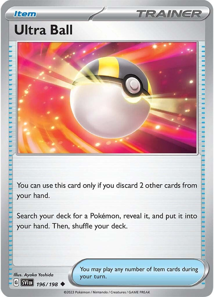 Ultra Ball (196/198) [Scarlet & Violet: Base Set] Pokémon