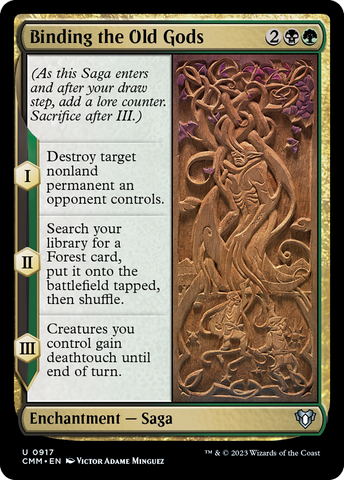 Binding the Old Gods [Commander Masters] Magic: The Gathering