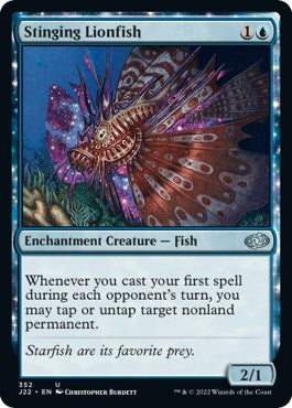 Stinging Lionfish [Jumpstart 2022] Magic: The Gathering