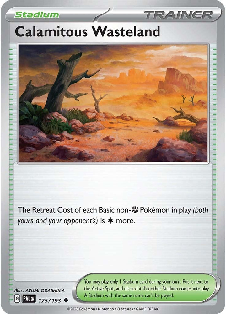 Calamitous Wasteland (175/193) [Scarlet & Violet: Paldea Evolved] Pokémon