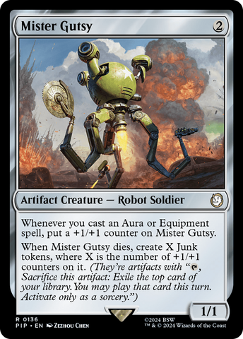Mister Gutsy [Fallout] Magic: The Gathering