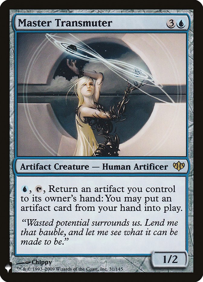 Master Transmuter [The List] Magic: The Gathering