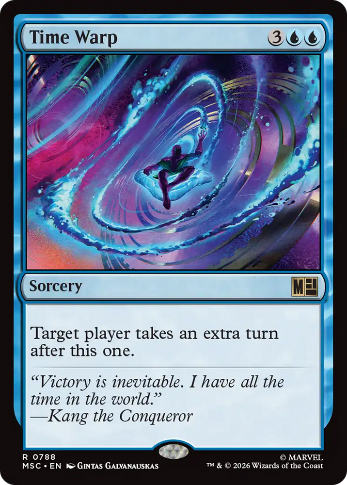 Time Warp [Marvel Super Heroes Commander] Magic: The Gathering